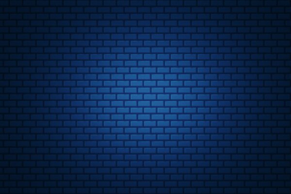 Einfacher Farbverlauf Hintergrund mit blauen Ziegelsteinen