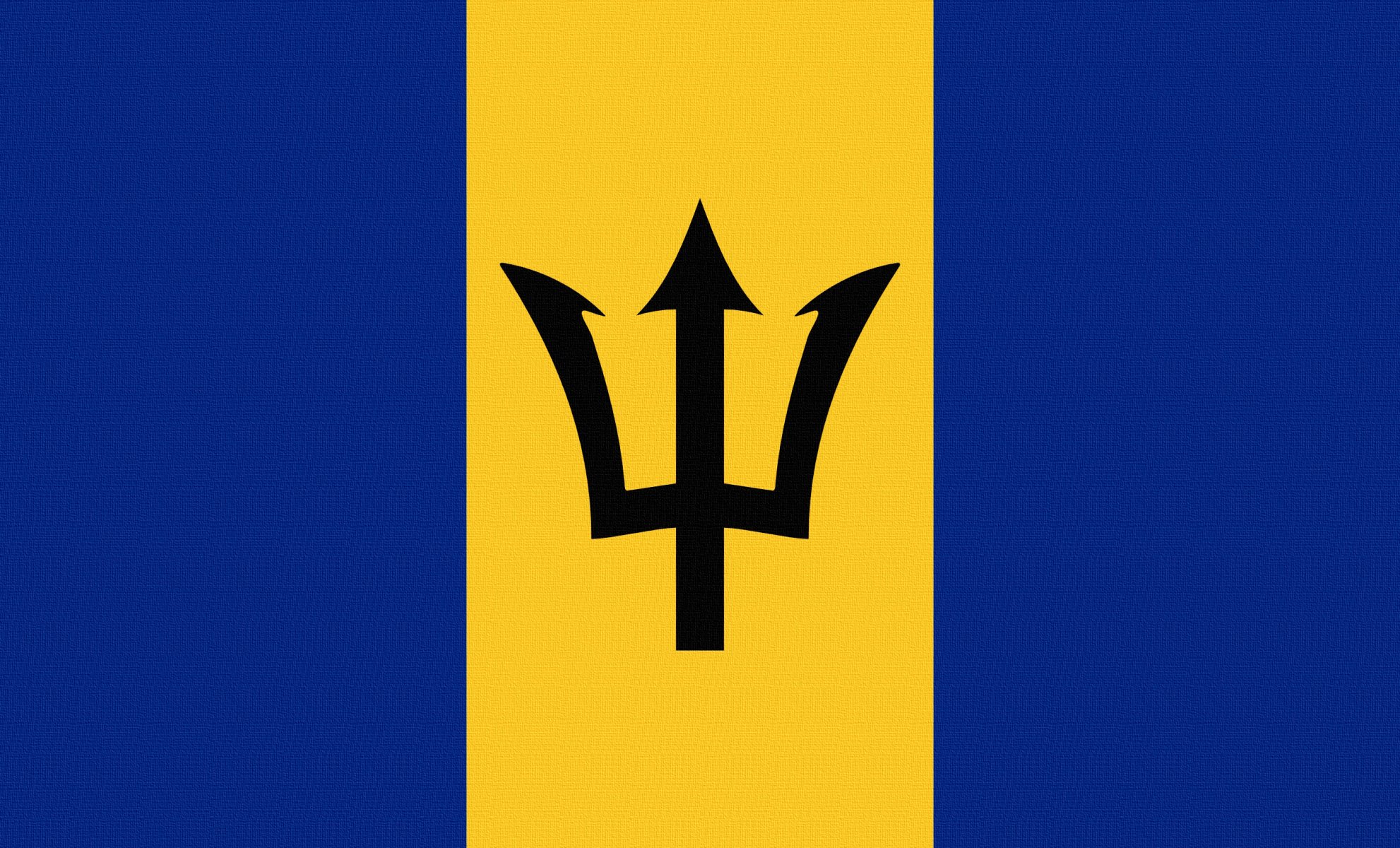 flagge barbados photoshop wappen