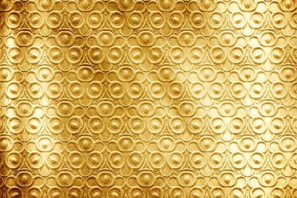 Goldenes Metallmuster auf Hintergrund
