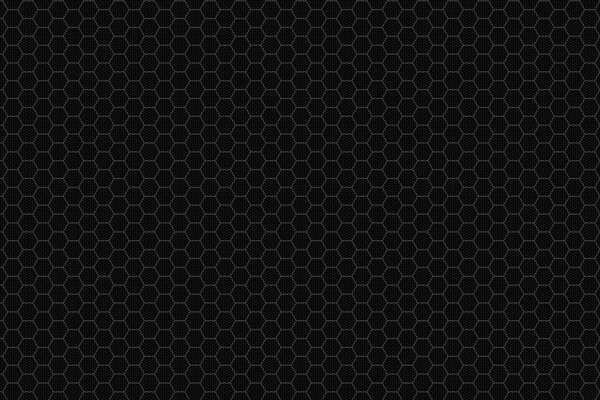 Schwarzes Mesh-Metallmodell