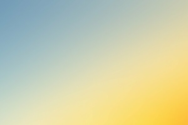 Pastell-Gradient grau-blau, der in einen saftigen gelben Farbton übergeht