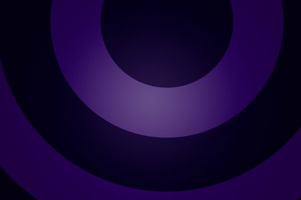 Schwarze und violette Kreise und Kreise