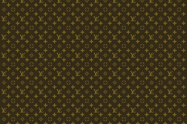 Logo von Louis Viton in goldener Farbe