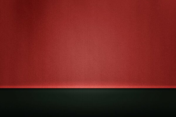 Rote Fliesen an der Wand