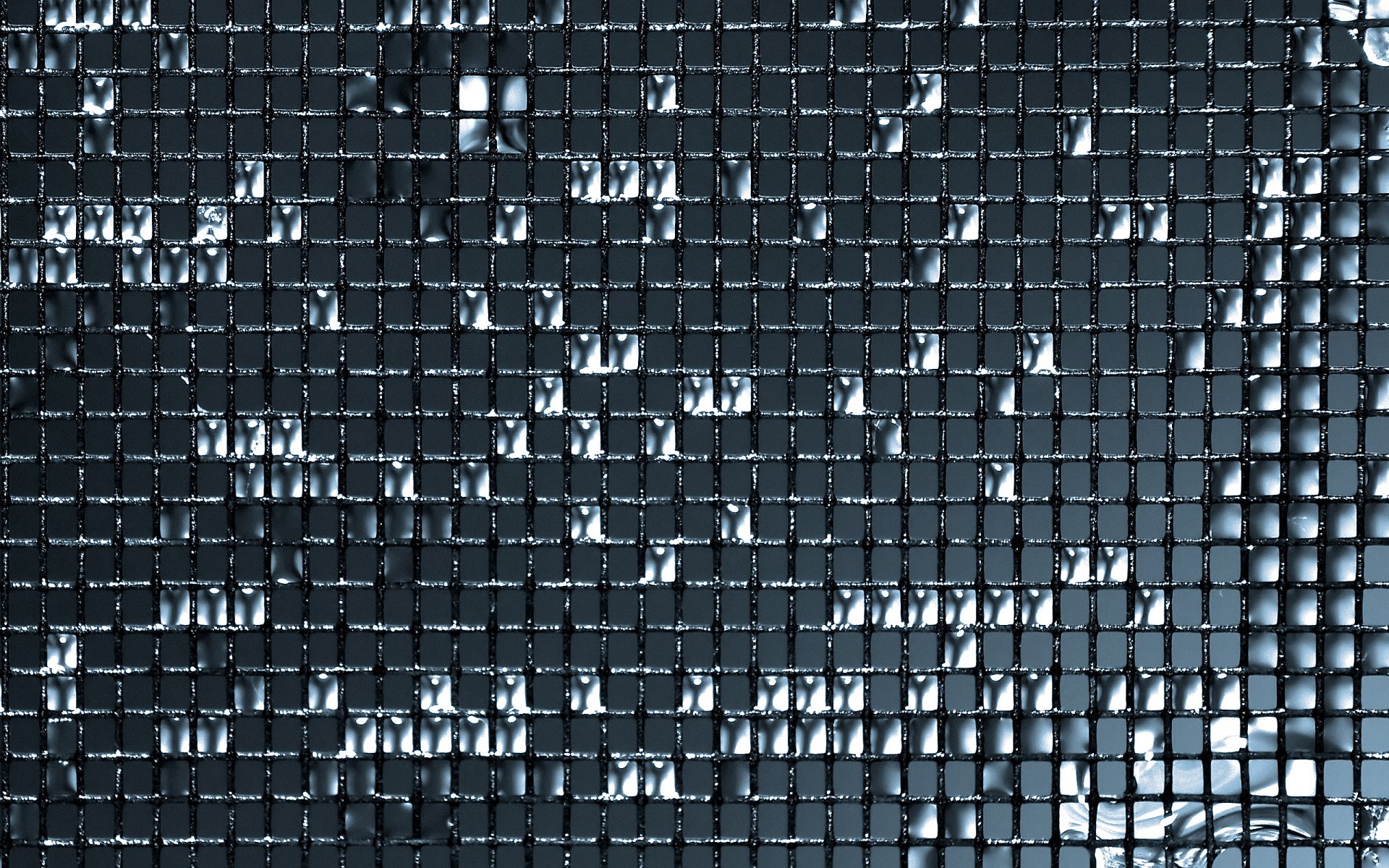 tropfen wasser netz