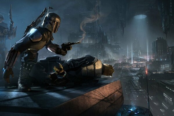 Die Aliens, die unseren Helden gefangen haben. Star Wars