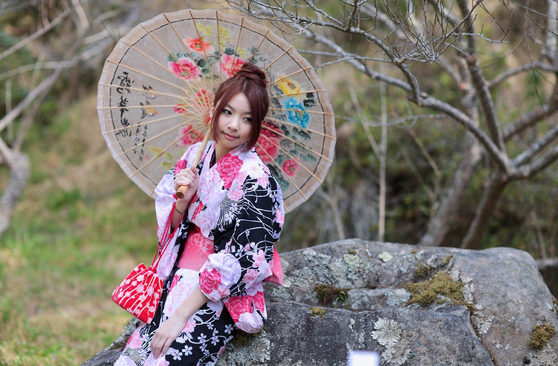mädchen asiatisch outfit regenschirm stil asiatisches mädchen outfit
