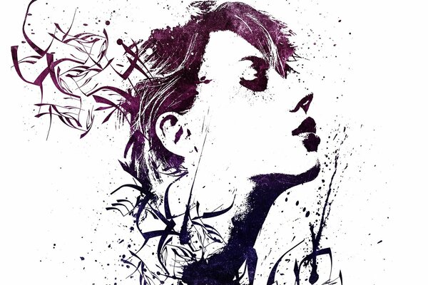 Porträt eines Mädchens von Alex Cherry