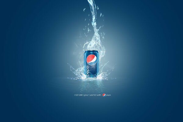 Logo Pepsi Spray Getränk