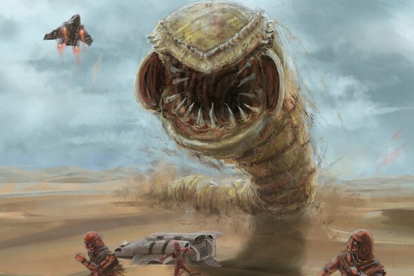 Monster und Treibsand