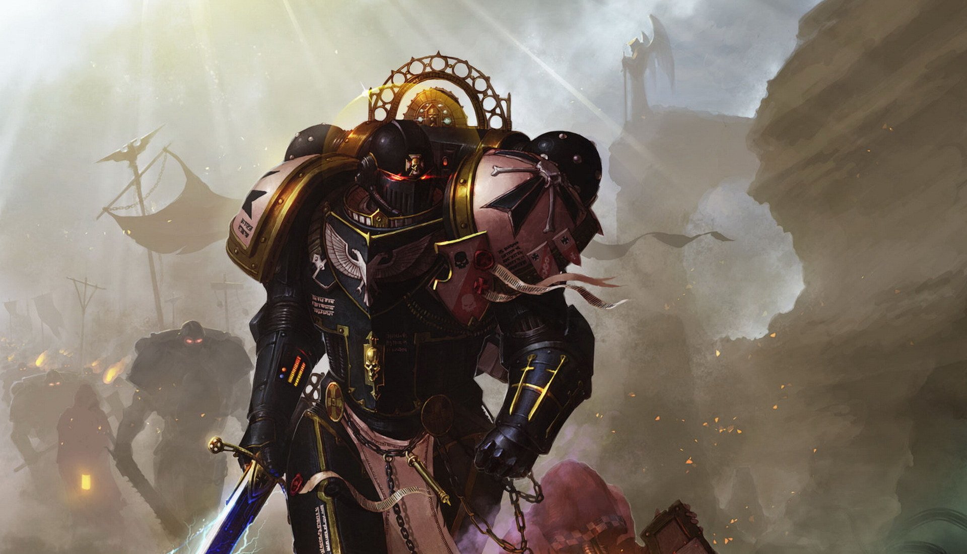 warhammer warhammer 40k space marines raumschiff schwarze templer kaisermeister kaisermeister