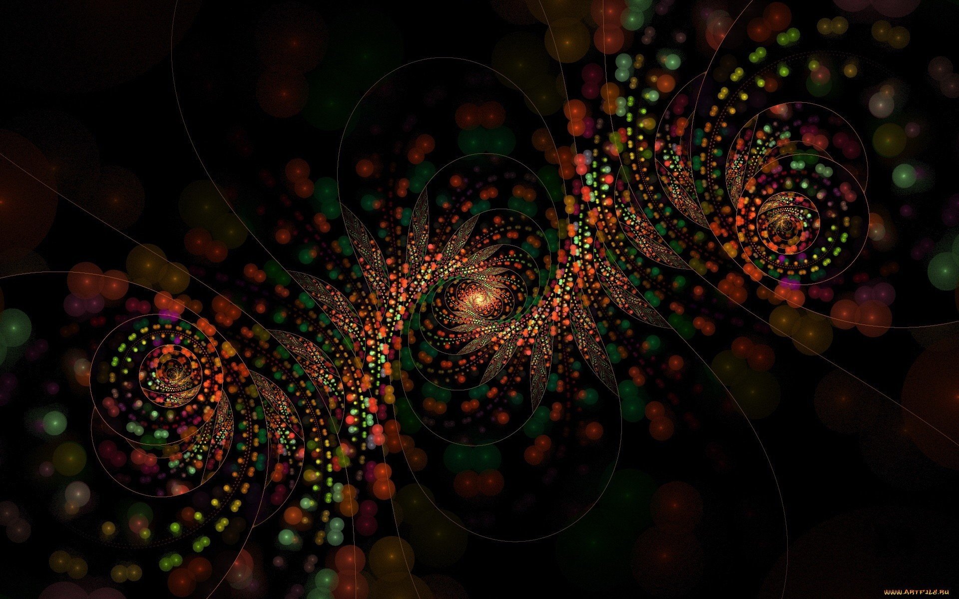 farben hintergrund fraktale