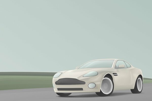 Aston Martin Traum und Klarheit in einer Bewegung