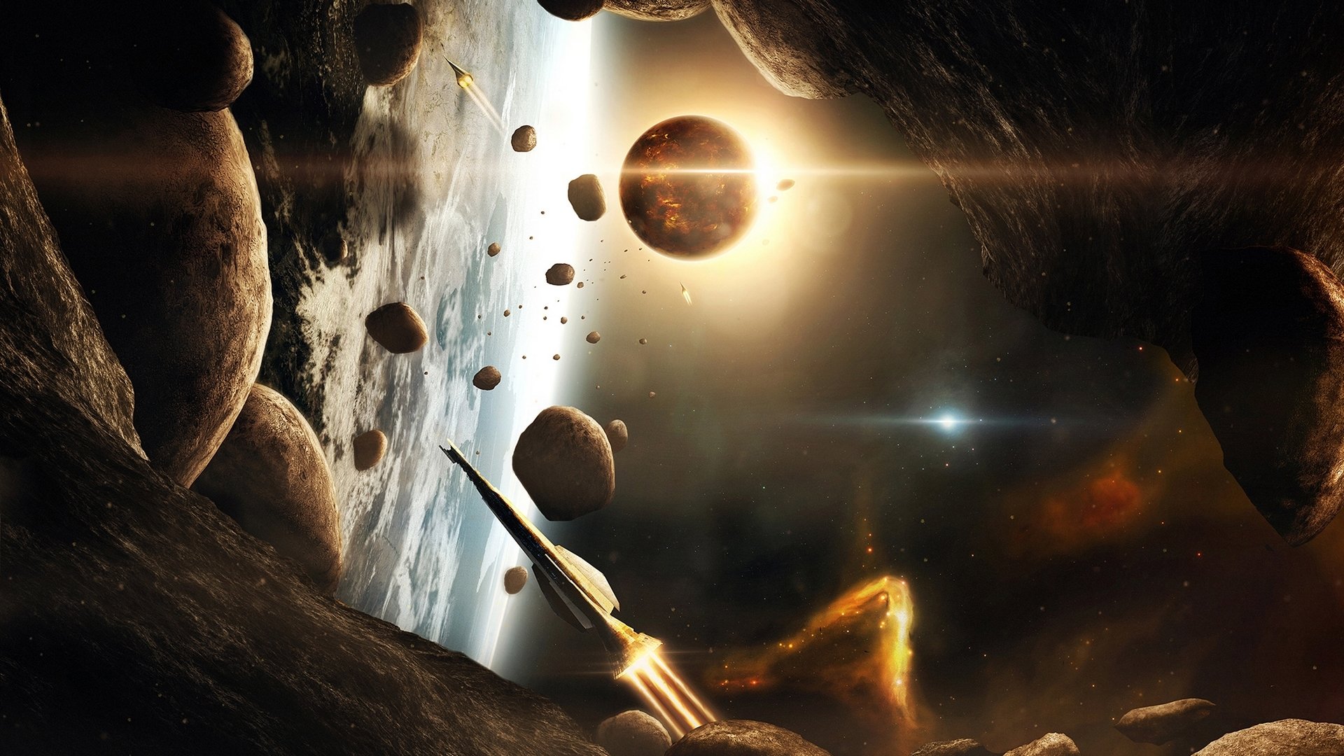 planet asteroiden galaxien