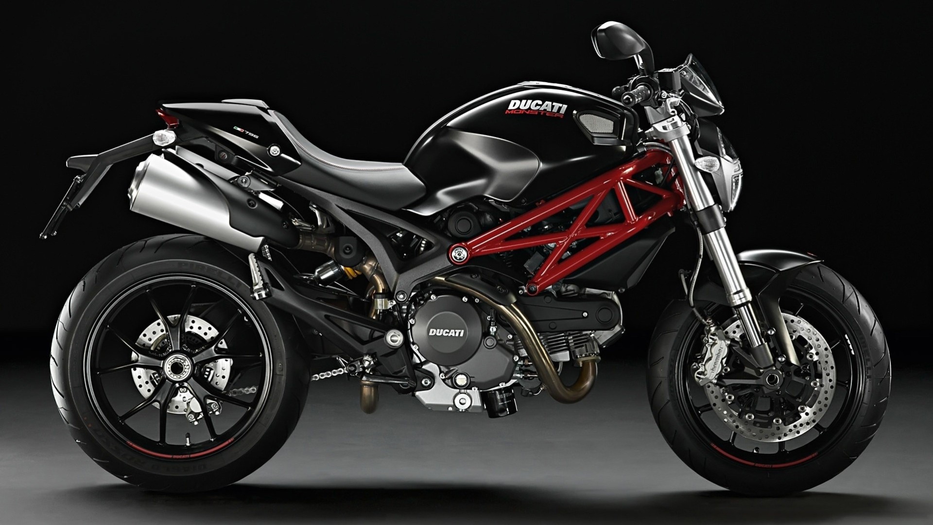 seite monster ducati motorrad