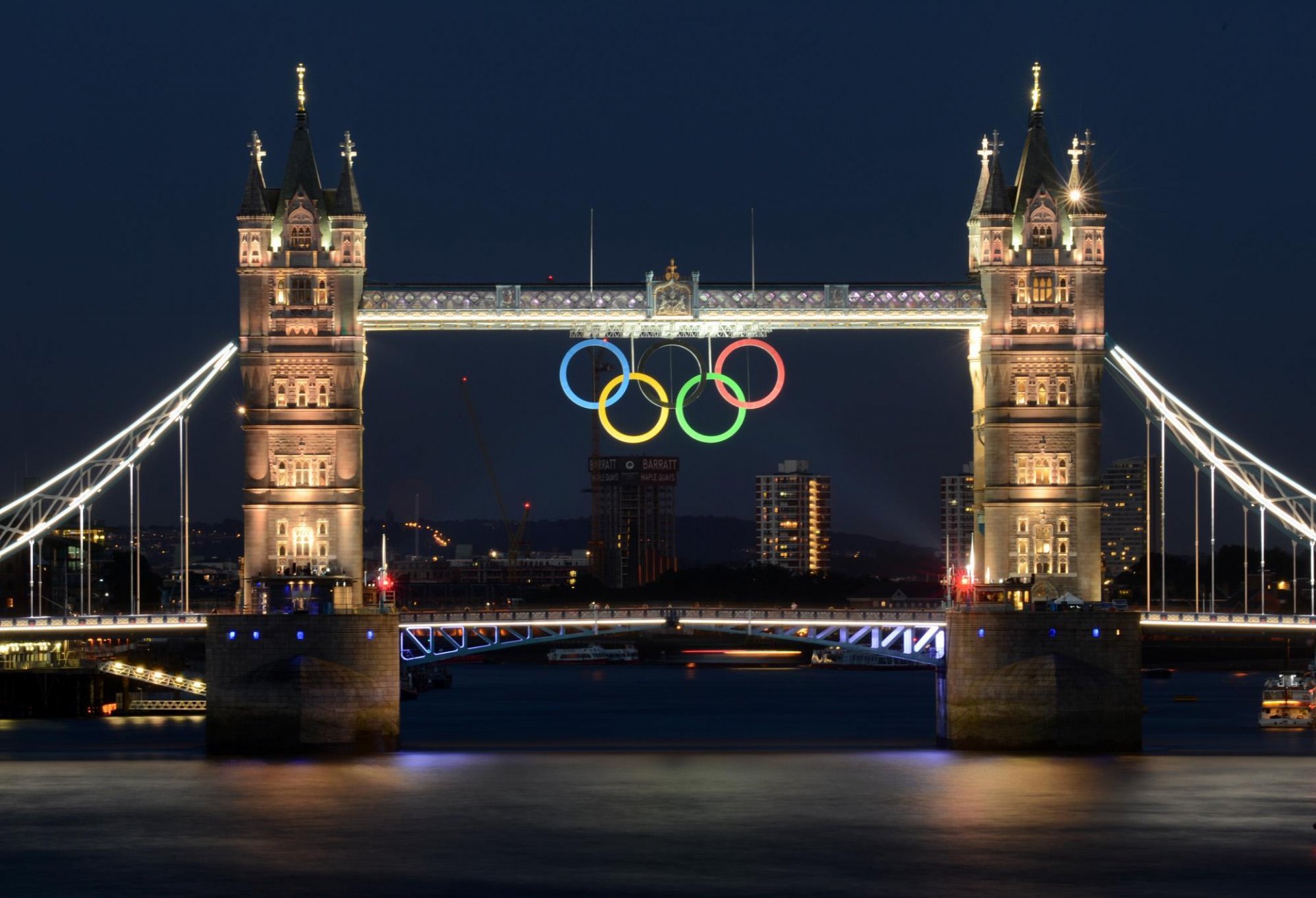london fluss themse tower bridge bridge 2012 olympia