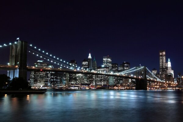 Brooklyn Bridge in New York