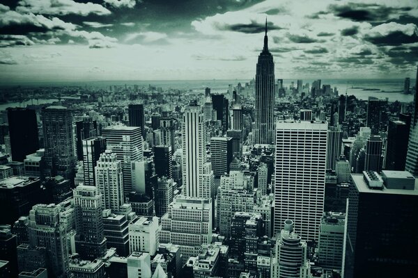 Schwarz Weiß New York 1920 x1200