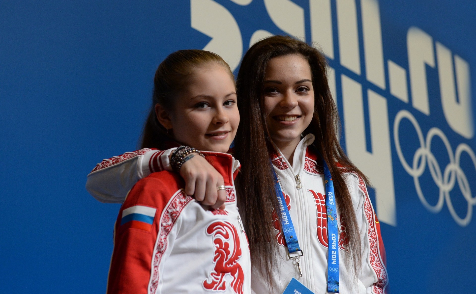 russland sotschi 2014 julia lipnitskaya eiskunstlauf adelina sotnikova xxii olympische winterspiele