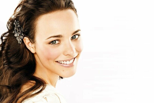 Rachel McAdams unversehrtes lächeln