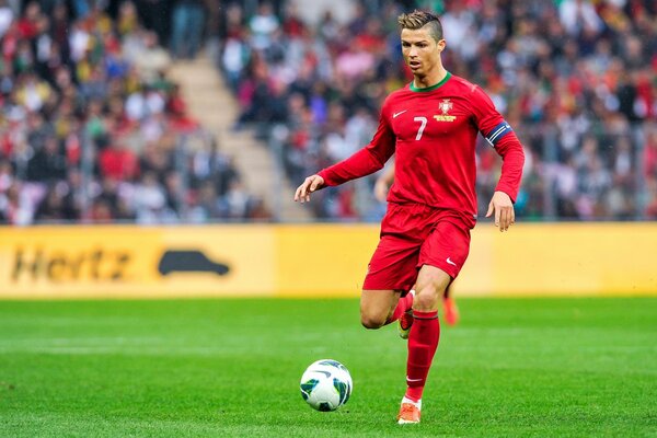 Portugiesischer Fußballspieler Cristiano Ronaldo