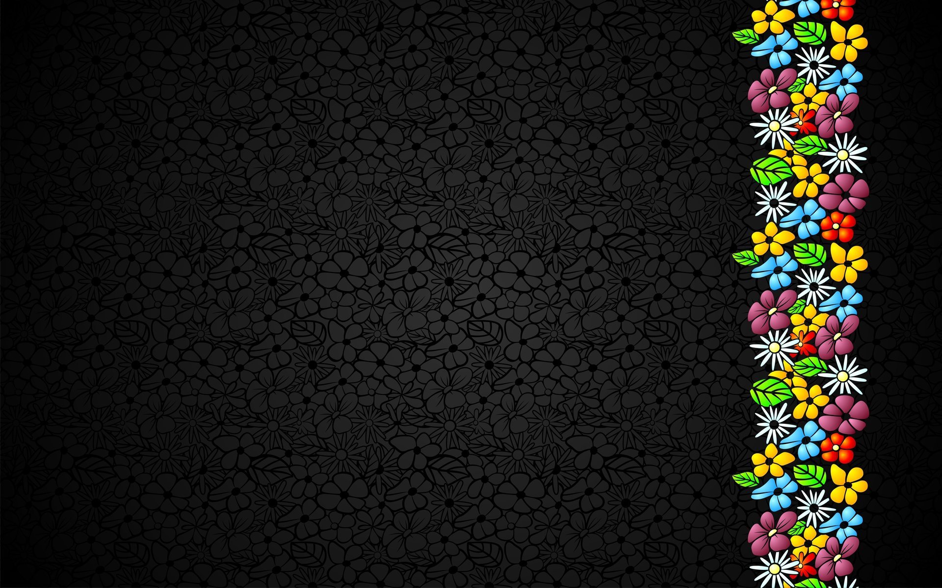textur minimalismus bsp blümchen