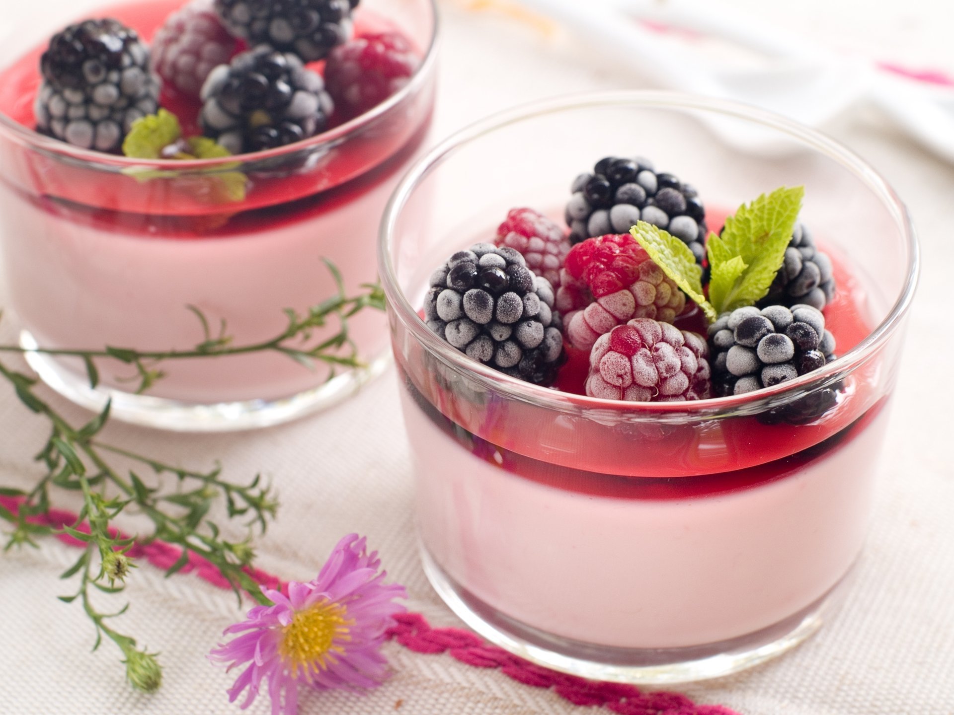 blatt beeren tassen himbeeren essen blaubeeren gläser