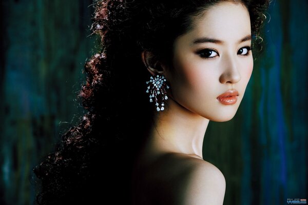 Asiatische Mädchen liu yifei