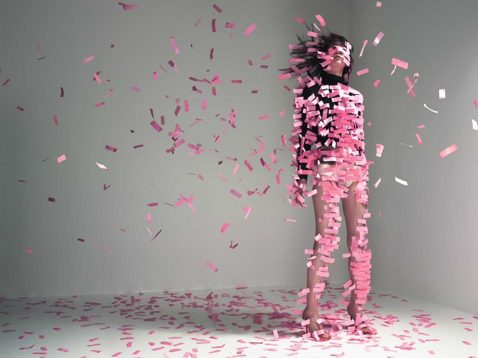 rosa papier