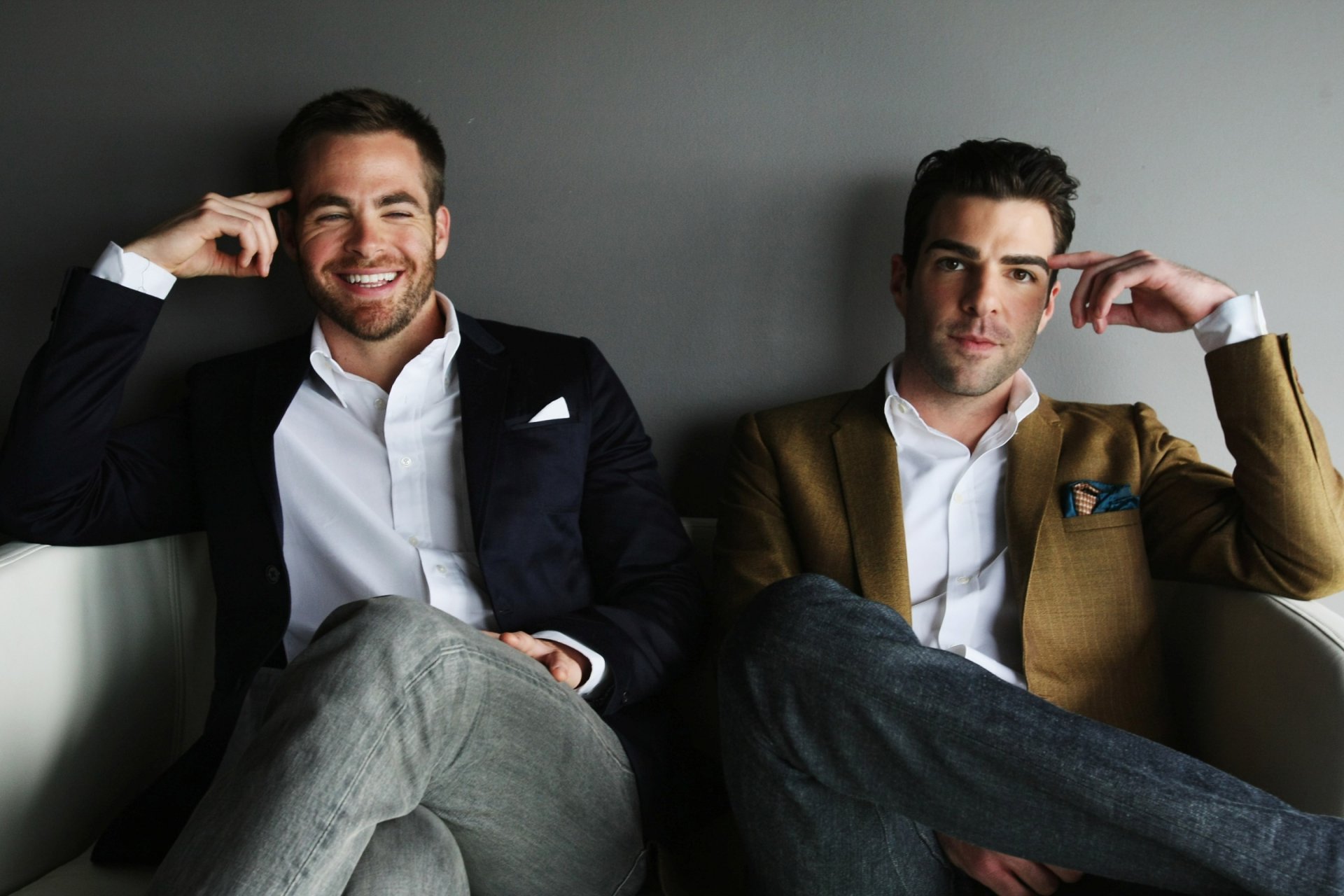 chris pine zachary quinto quinto schauspieler star trek promo