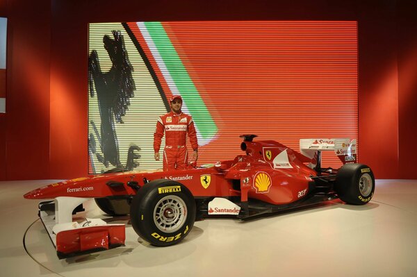 Formel-1-Pilot Felipe Massa und Ferrari