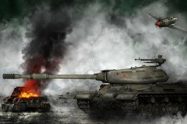 Tank in Bob im Spiel Word of tenks