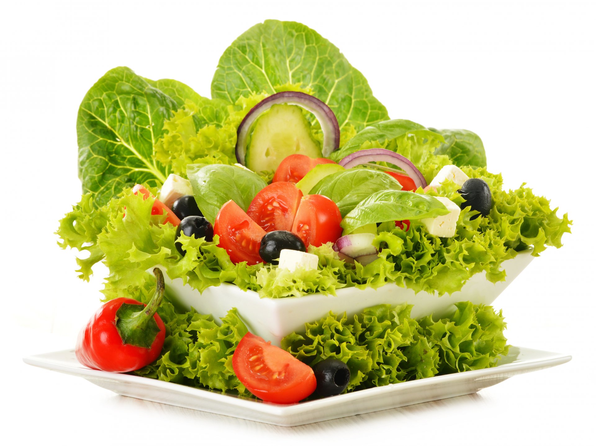 gemüsesalat gemüse grüns