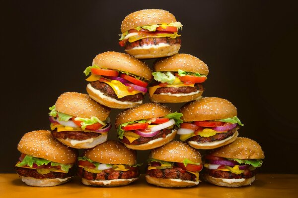 Essen Hamburger Schnitzel Brot