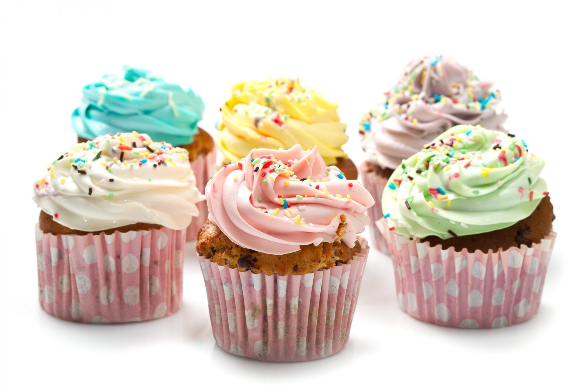 muffins creme bestreuen backen süßigkeiten dessert essen