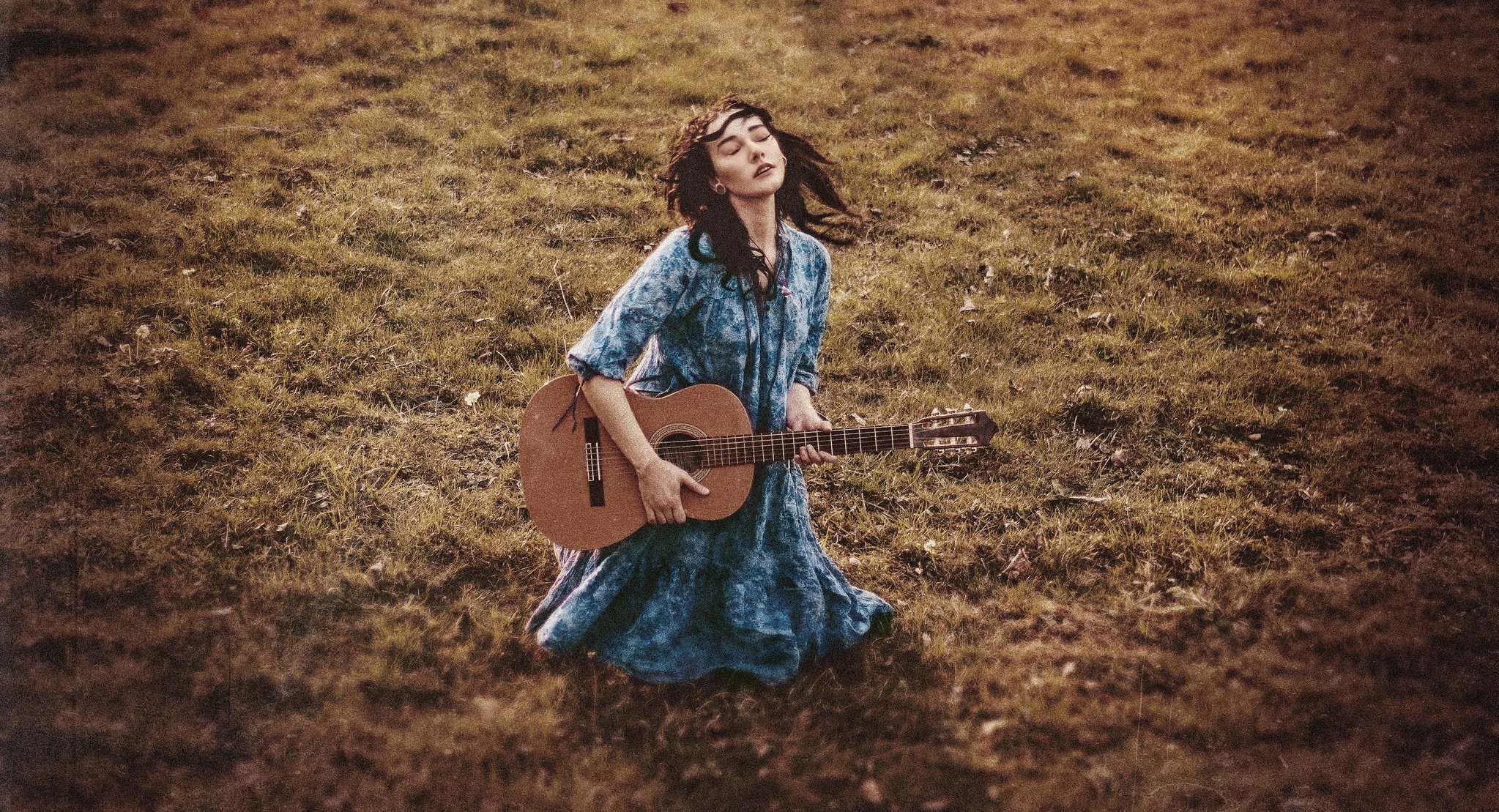 mädchen gitarre musik