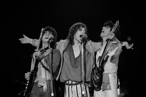 Auftritt der Rolling Stones