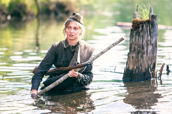 Christina Asmus im Film Und die Morgendämmerung ist hier ruhig»