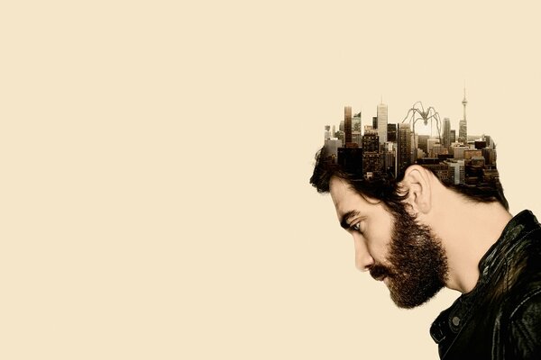 Jake Gyllenhaal mit Bart