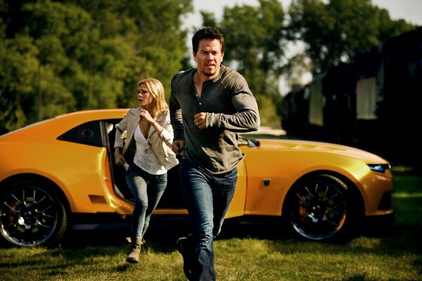 Mark Wahlberg im Film Transformers das Zeitalter der Vernichtung