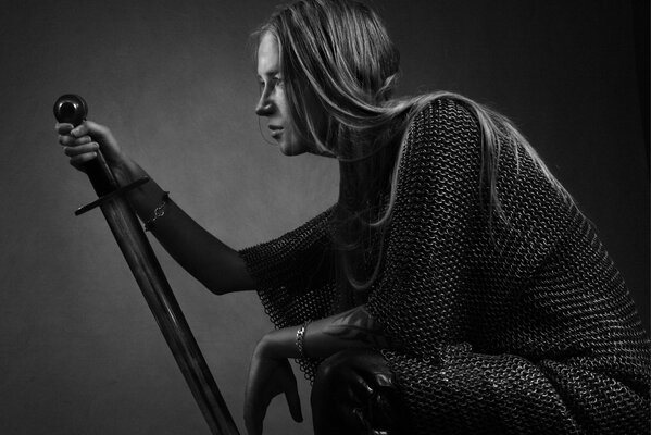 Maria Arkhipova Musiker Schwarz-Weiß-Foto