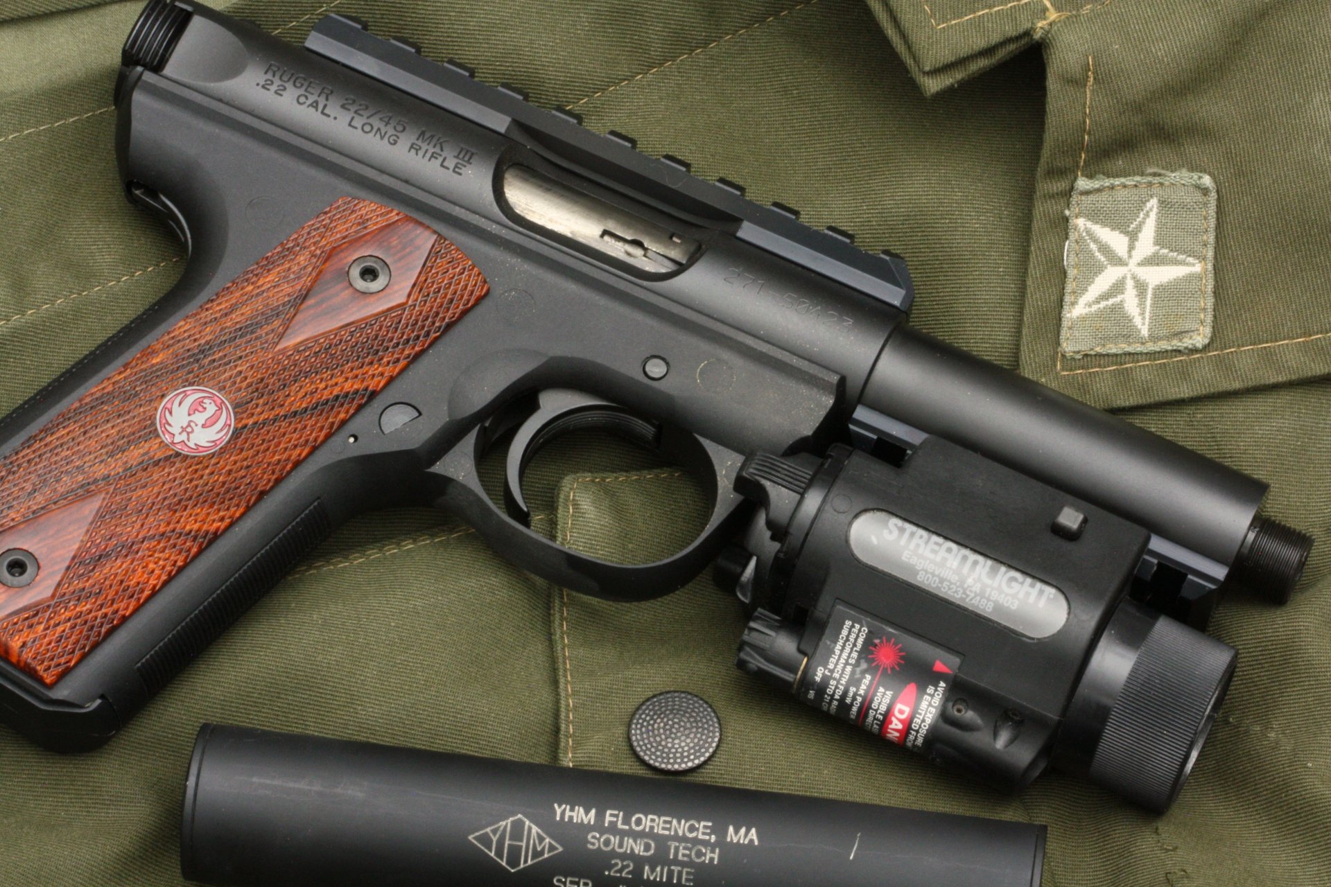 ruger 22/45 halbautomatisch pistole waffe