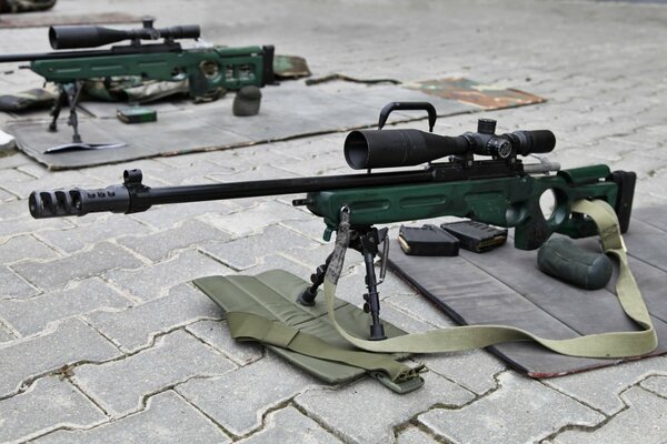 Scharfschützengewehr Modell sv-98 Durchmesser 7. 62mm