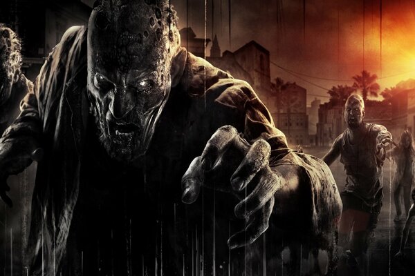 Die Zombie-Apokalypse beginnt von Tag zu Tag