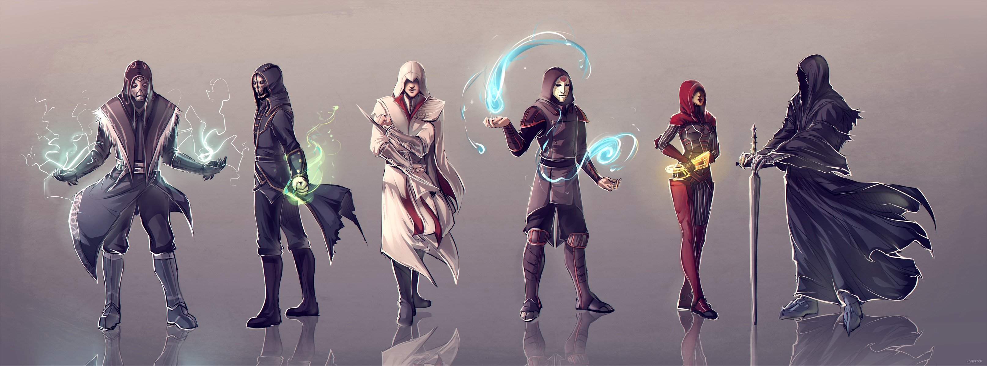 the elder scrolls v: skyrim blamiert herr der ringe mass effect avatar: die legende von korra assassins creed ezio auditor da firenze amon kasumi goto corvo attano nazgul