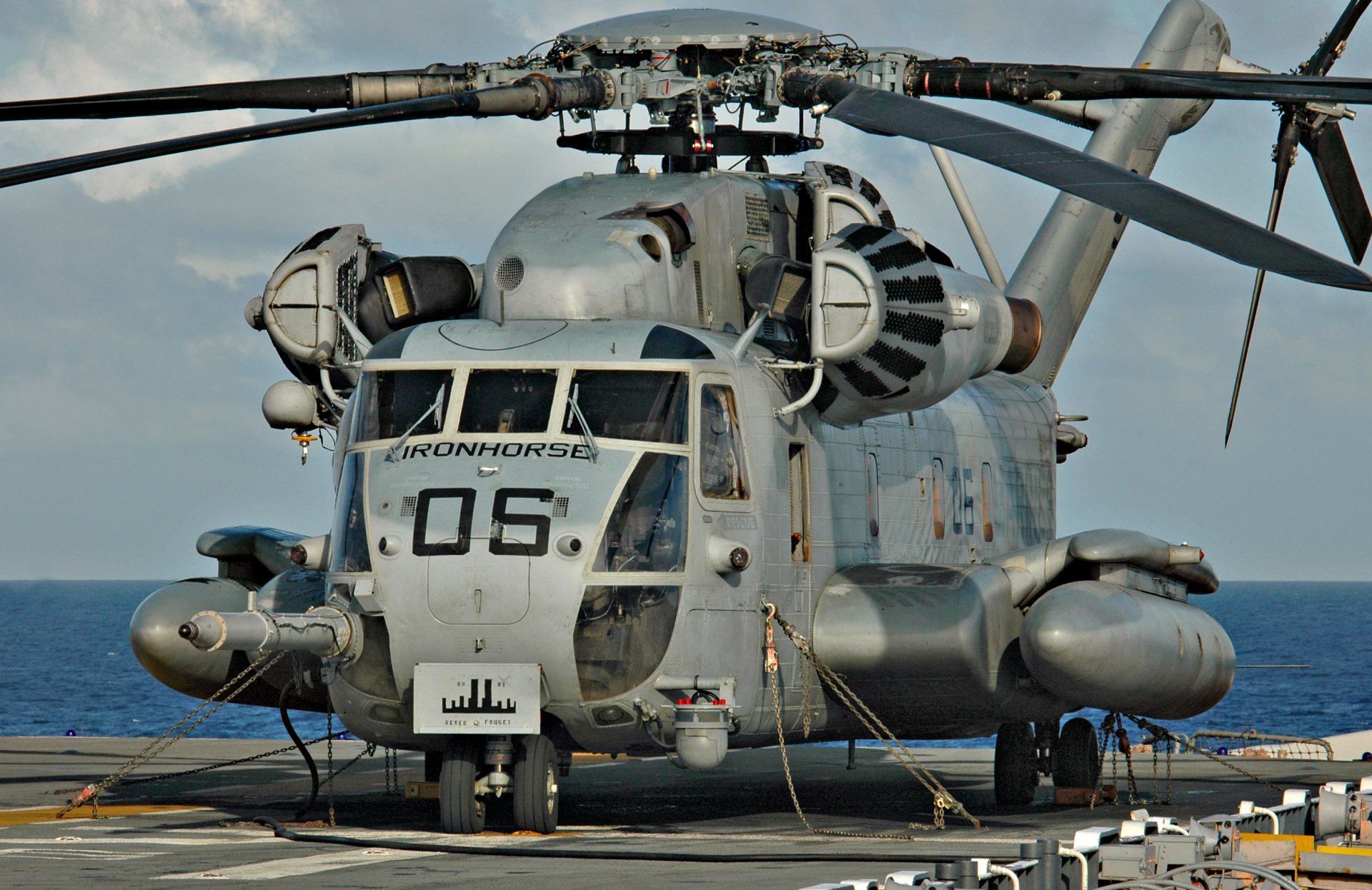 ch-53 sea stallion militär schwer transport