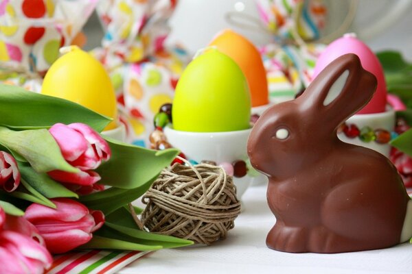 Schokoladenhase zu Ostern