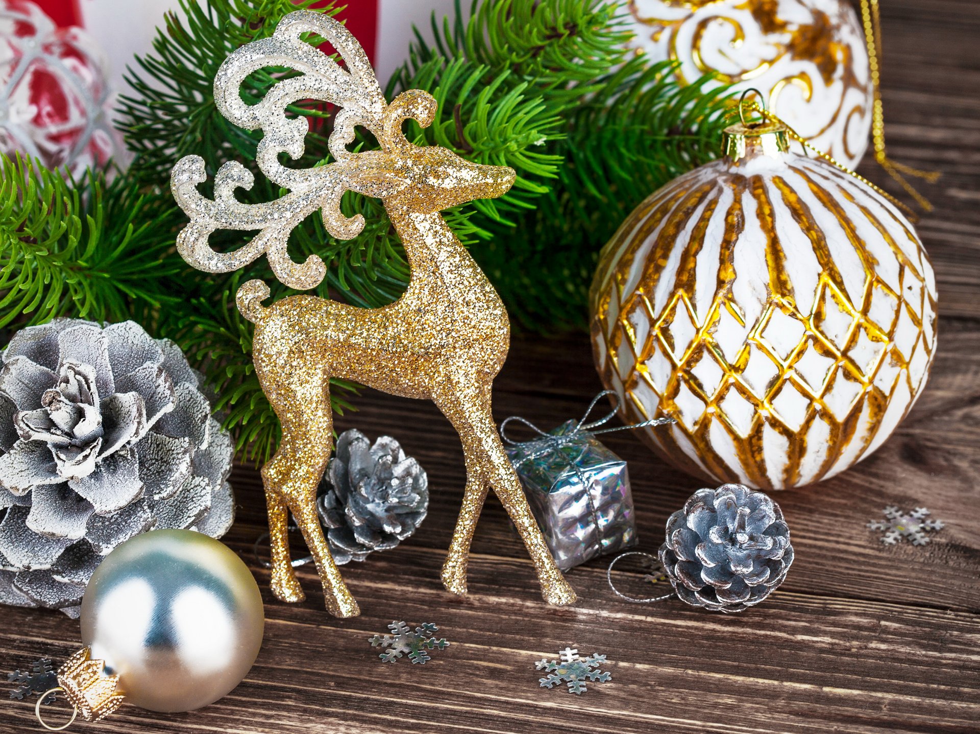 fröhlich weihnachten dekoration baum neujahr