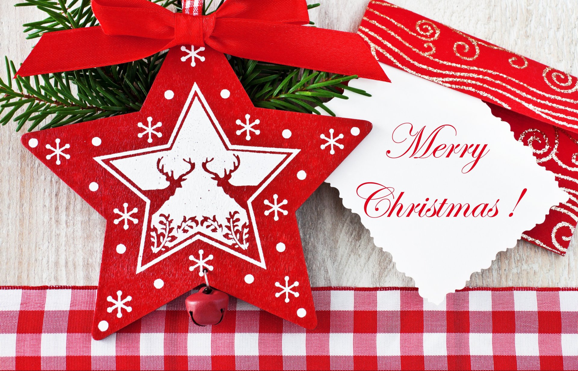zweig rentier frohe weihnachten bogen umschlag