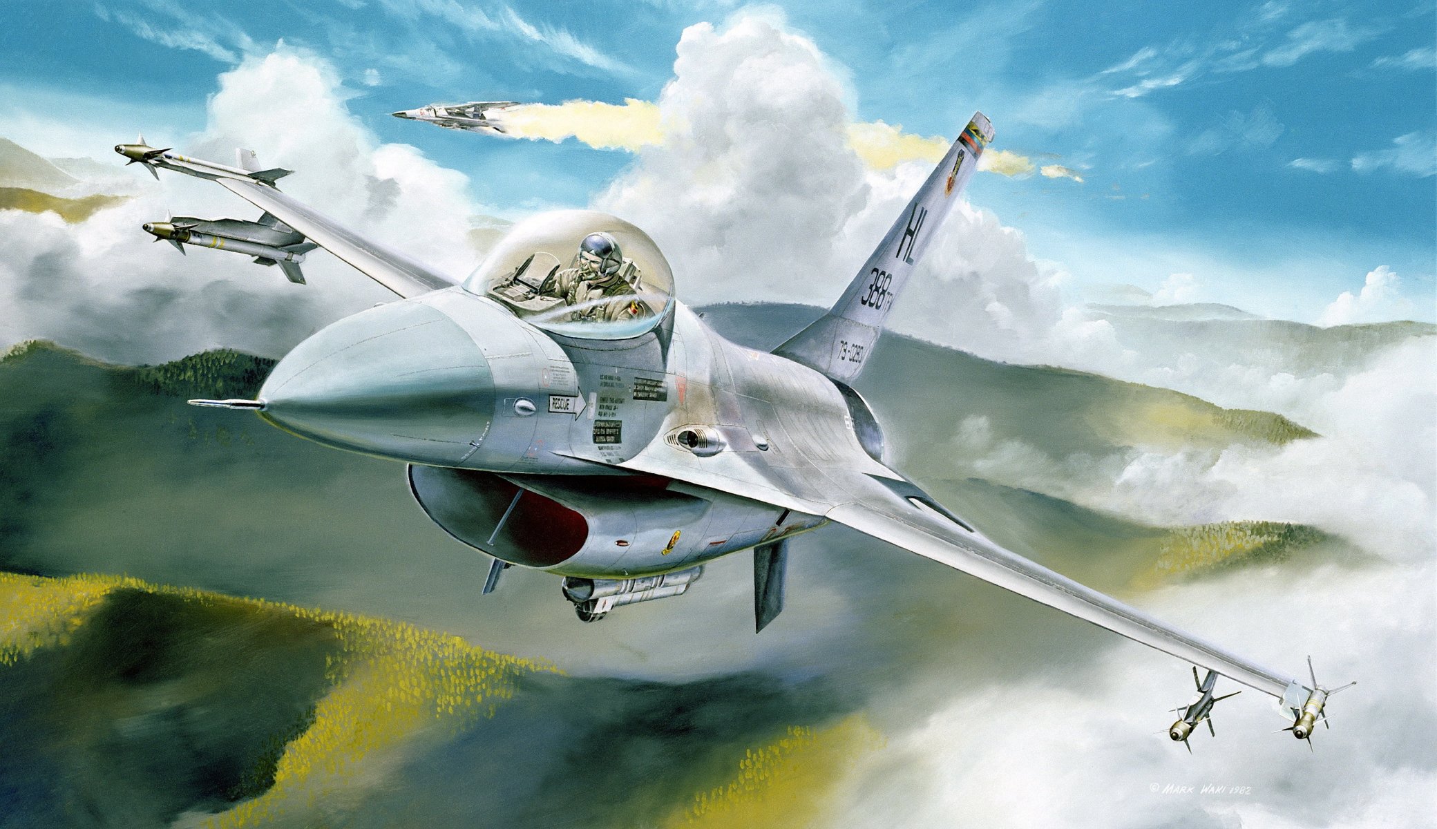 f-16 f-16 kämpfer flugzeug luftfahrt zeichnung